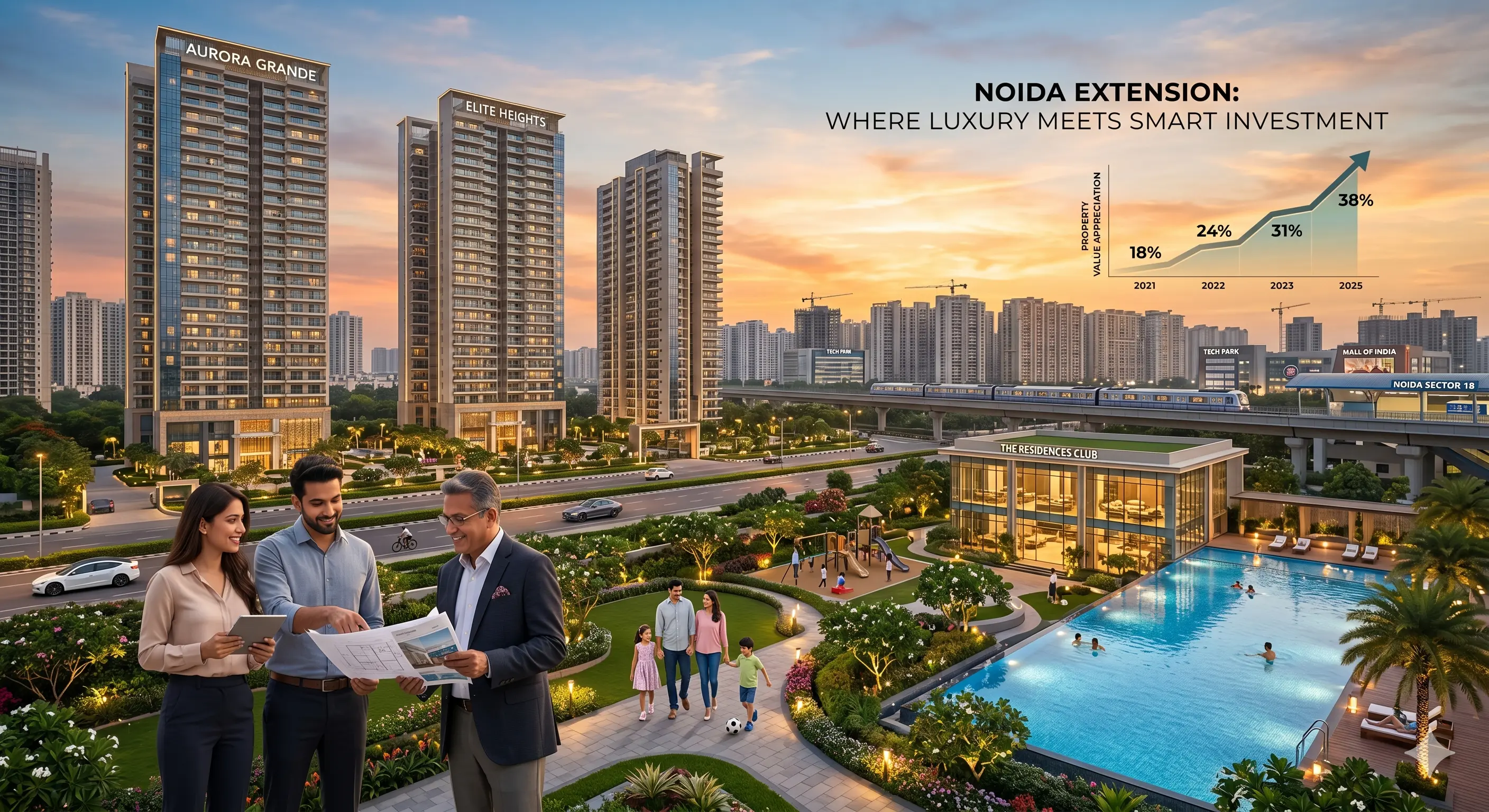 Luxury Flats in Noida Extension: Why Smart Buyers Are Choosing Lifestyle Over Location Alone in 2026